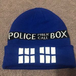TARDIS DR WHO HAT